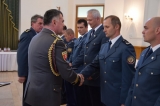 Oceňovanie príslušníkov Krajského riaditeľstva Hasičského a záchranného zboru v Košiciach