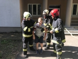 Taktické cvičenie na kultúrny dom v obci Častkovce