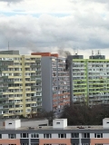 Požiar bytu v Bratislavskej Petržalke 