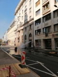 Bratislavskí hasiči zasahovali pri výbuchu plynu na Gorkého ulici