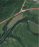 Upozornenie vodičov na uzávierku cesty č. I/66 - oprava mosta pri Slovenskej Ľupči