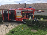 Dobrovoľní hasiči z J. Bohuníc zasahovali pri požiari v rodinnom dome