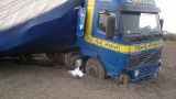 Havária poľského kamióna 
