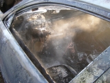 Požiar auta v okrese Dunajská Streda