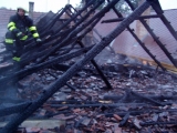 Požiar strechy rodinného domu v obci Chropov