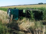 Dopravná nehoda dvoch vozidiel pri obci Bohdanovce n.Parnou