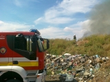 Požiar v rómskej osade - Sládkovičovo