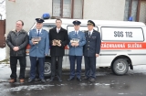 Slávnostné odovzdanie hasičských vozidiel v obciach Dráhovce, Chtelnica a Šintava