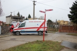 Na križovatke ulíc Kuzmányho a Moyzesovej v Seredi zasahovala záchranka