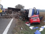 Tragická dopravná nehoda medzi Nitrou a Vrábľami