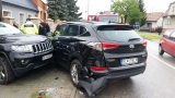 Dopravná nehoda v obci Slovenský Grob