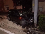 Nočná nehoda na Čepenskej ulici v Seredi