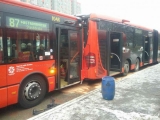 Dopravná nehoda dvoch autobusov v Bratislave