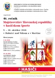 46. ročník Majstrovstiev Slovenskej republiky v hasičskom športe