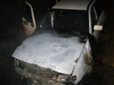 V Hlohovci v noci horelo auto