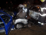 Výbuch auta v Senici