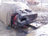 Požiar na dvore rodinného domu v Košútoch 