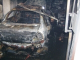 Požiar vozidla v Moravskom Sv. Jáne