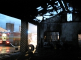 Požiar dielne v obci Dlhá