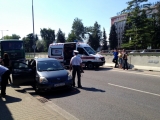 Dopravná nehoda motocyklistu a mladej vodičky