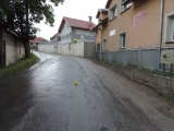 Zrážka cyklistu s koňom